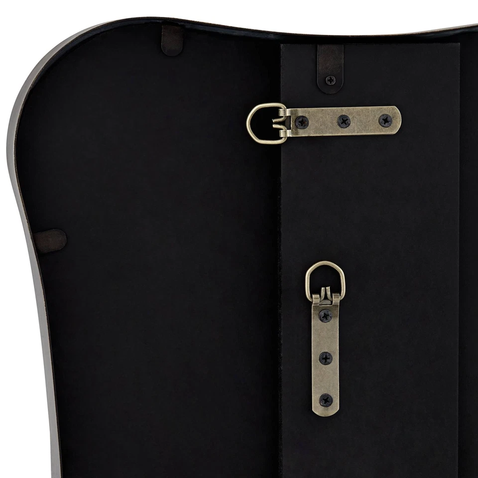 Espejo de pared con curvas Uttermost Pavia bronce oscuro 24" x 32" Foto 4 de 4