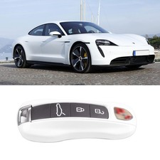 Jaronx Compatible with Porsche Key Fob Cover for Cayenne Pearl White-New