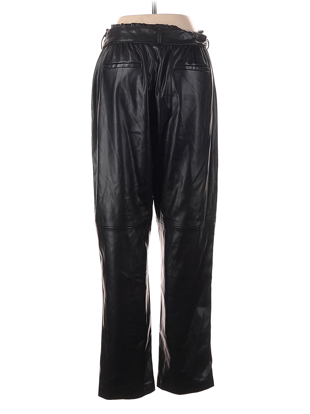 Calvin Klein Women Black Casual Pants M thumbnail 2