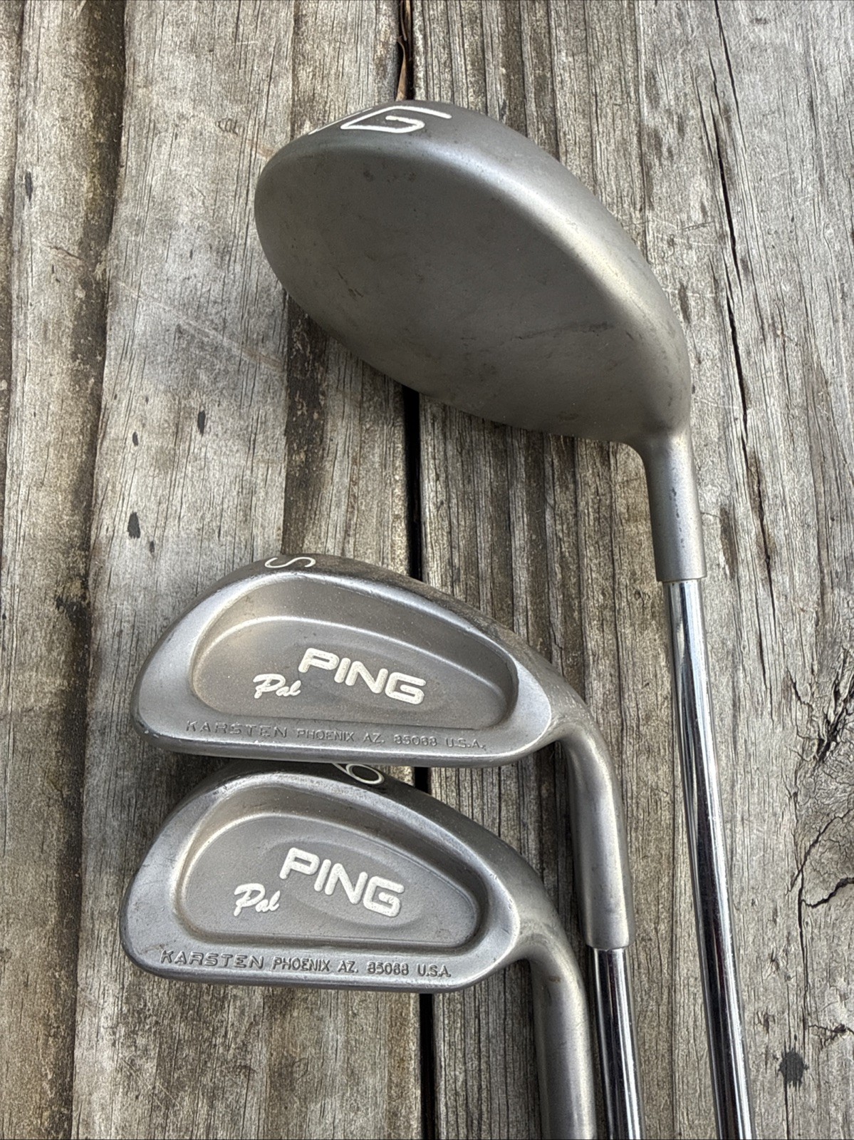 Ping Pal Junior Golf Club Set Fairway Wood SW And 9 Iron