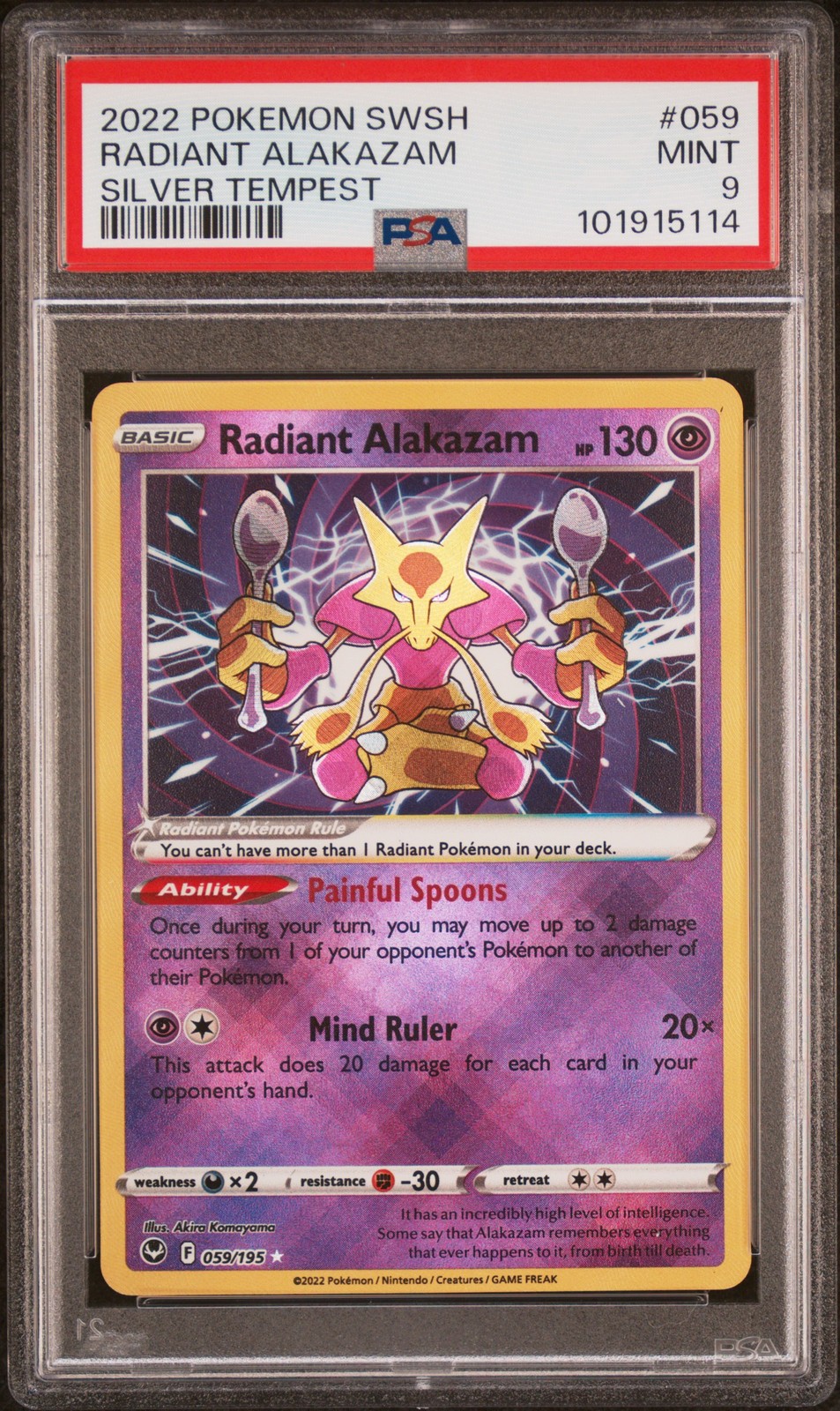 Radiant Alakazam #59