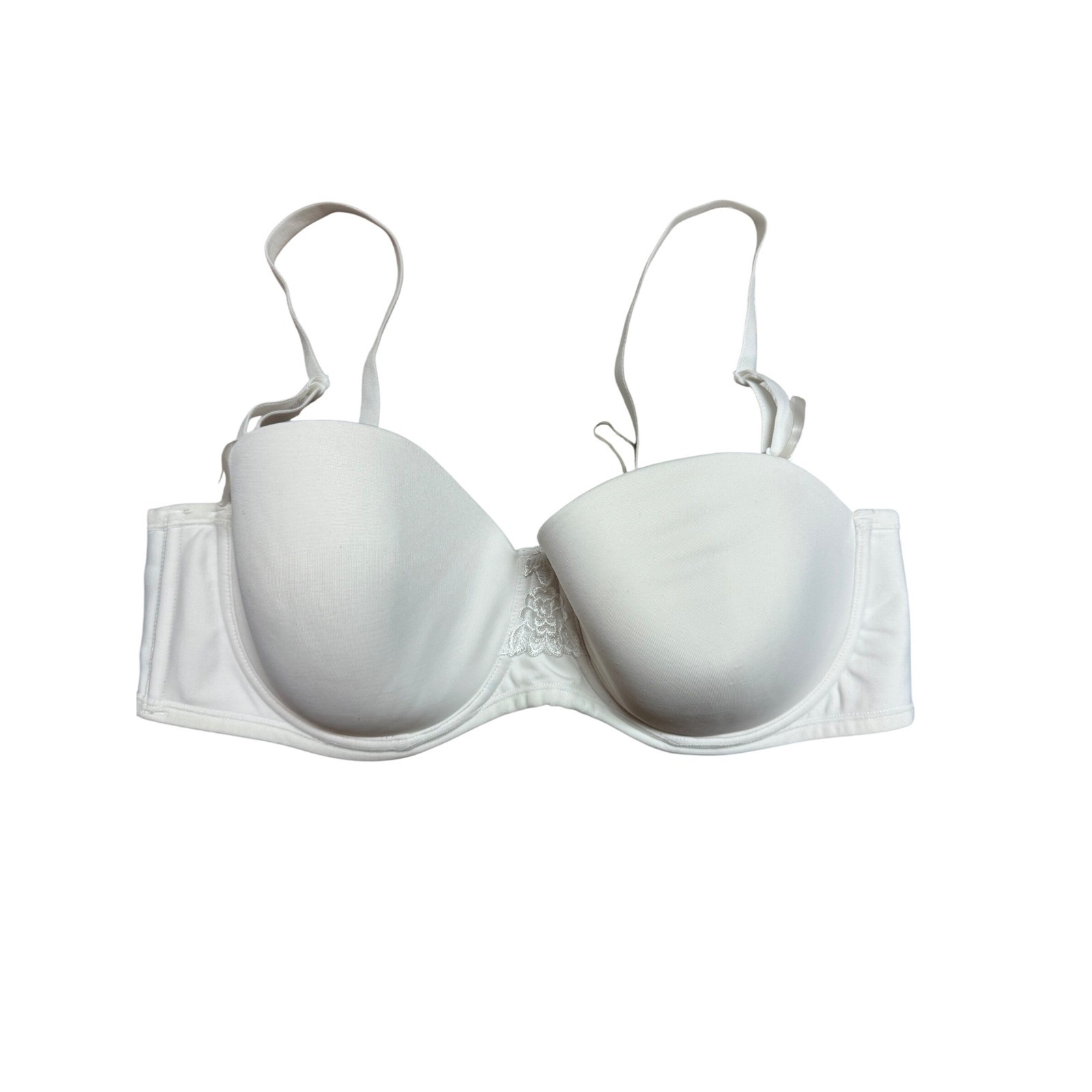 Vanity Fair Beauty Back Strapless Underwire Bra White 40C 74380 Convertible
