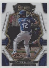 2023 Panini Select Premier Level White Prizm /149 Cayden Wallace #132 ms9