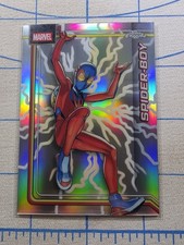 2026 Topps Chrome Marvel - Spider-Boy #160 - Storm's Lightning Refractor