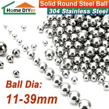 304 Steel Ball Stainless Dia 11 to 39mm High Precision Bearing Balls Solid Ball
