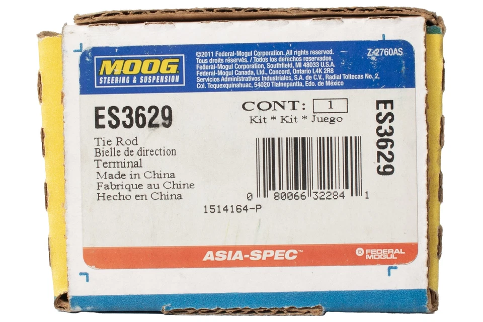 Extremo de barra de amarre exterior delantero derecho Moog para Hyundai Sonata 1999-2005 modelo ID ES3629 Foto 3 de 4