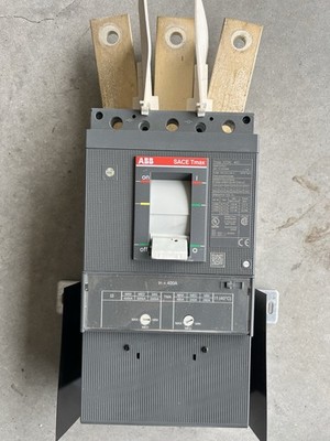 ABB SACE TMAX XT5N 400 XT5NU340ABFN000XXX 3 Pole 400 Amp 600v Circuit Breaker