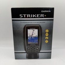 Garmin Striker 4 Fishfinder con sonar CHIRP integrato e GPS, Depth Finder - NUOVO