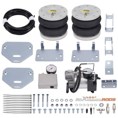 2X Luftfederung + 12V Kompressor Kit for Renault Master Nissan Interstar X70 FWD
