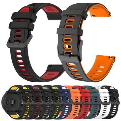 20mm 22mm Quick Release Silicone Watch Band Strap Universal Replacement Bracelet