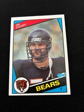 JIM COVERT ROOKIE TOPPS 1984 CHICAGO BEARS NRMT #222 FOOTBALL CARD