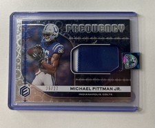 2020 Panini Elements - Frequency Michael Pittman Jr. #FR-21 Cobalt /27 (MEM, RC)