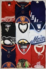 Lot of 9 NHL Hockey Jerseys CCM KOHO Reebok Adidas Mixed Teams & Sizes