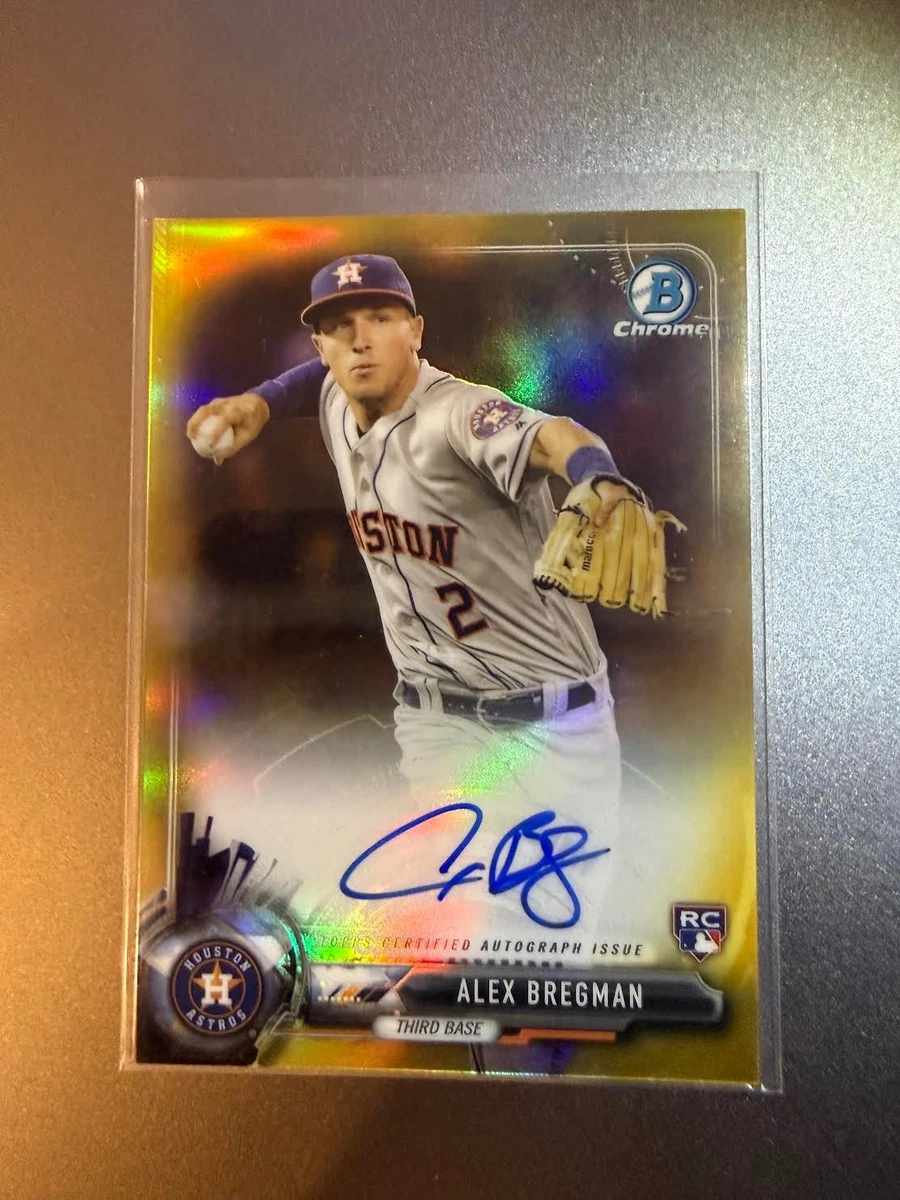 Alex Bregman Baseball Serial Numbered Sports Trading Cards