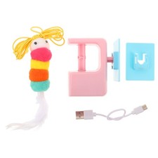 Extendable Cat Teaser Toy Electric Door Interactive Automatic for Chase