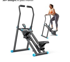 Stair Stepper Vertical Climber Exercise Machine Home Gym Compact Foldable Cardio