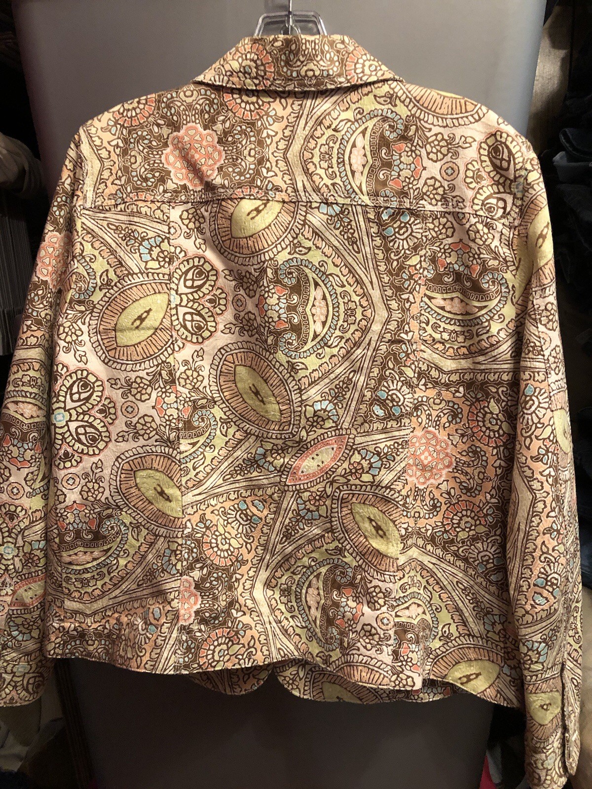 Ruby Rd Womens Button Up Multi Color Jacket Size … - image 4