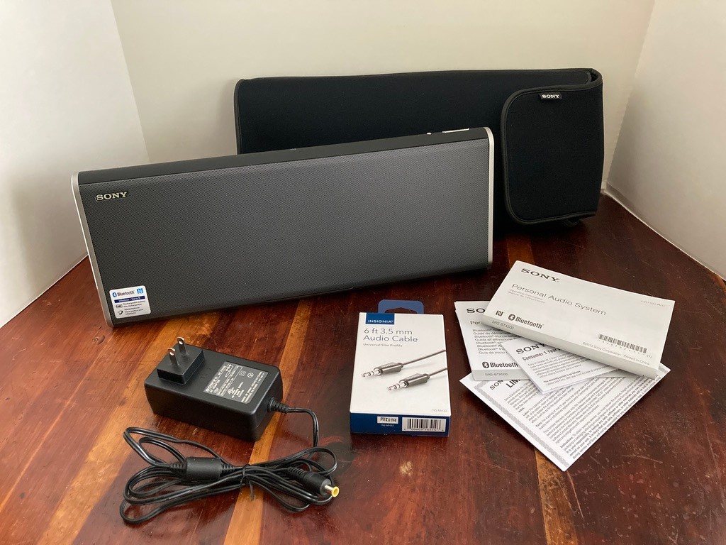 アンプ SONY SRS-BTX500 Sony Speaker Bluetooth SRS-BTX500 + Case/Manual/Cords | eBay