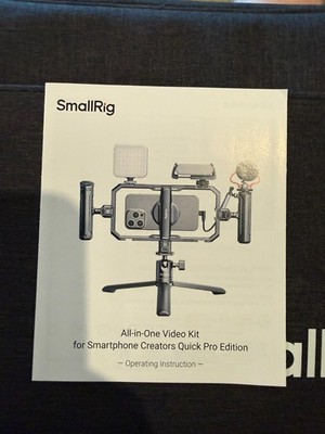 SmallRig All-in-One Universal Quick Release Smartphone Stabilizer Rig Kit Pro
