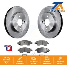 Front Disc Brake Rotors And Ceramic Pads Kit For Nissan Micra Versa Note