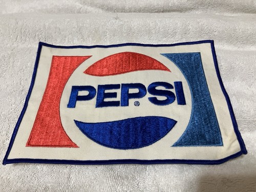 Parche para coser bordado anuncio refresco pespi grande original bordado - Imagen 8 de 24