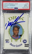 DWIGHT GOODEN Project 2020 DR K Don C (DR DRE The Chronic) PSA 9 AUTO 9