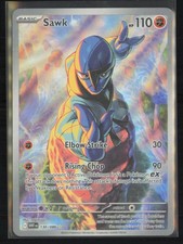Sawk Holo Illustration Rare SV: White Flare 130/086 NM on eBay