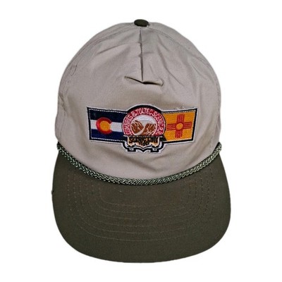 Vintage Cumbres & Toltec Scenic Line R.R. Eisenbahn Snapback Mütze Otto Cap 