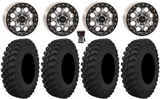 System 3 SB-7 15" Wheels Ti 6+1 32" Crawler AT Tires Ranger 1500 & Xpedition