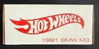2023 Hot Wheels RLC 1991 BMW M3 New Unopened