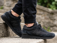 New NEW BALANCE 515 Zapatilla Deportiva Zapatos para Correr Hombres Triple Negro Todas las Tallas