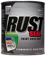 KBS RustSeal; Rust Preventive Corrosion Barrier Coating; Gloss Black; Quart