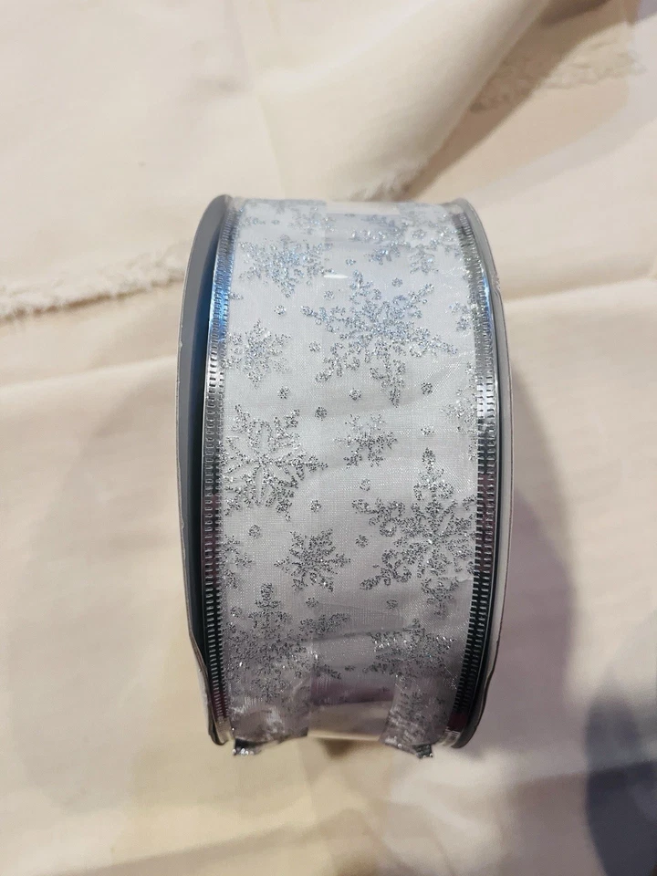 Holiday Ribbon Collection | 6 Christmas Craft Spools | Snowflake, Holly, Tree - Image 4 of 4