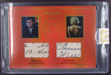 John F. Kennedy Marilyn Monroe 2025 Eternal 10/25 Patch Revelation History