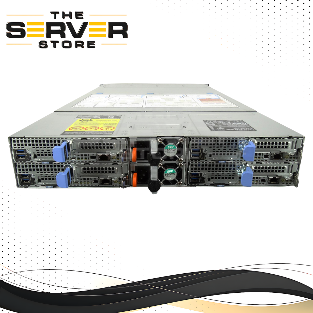 Dell C6420 4-Node LFF 8x Silver 4114 2.2GHz 10C 256GB 2x 10GbE