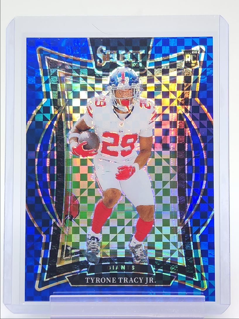 TYRONE TRACY JR. 2024 SELECT CONCOURSE ROOKIE BLUE PRIZM RC /249 Q5099
