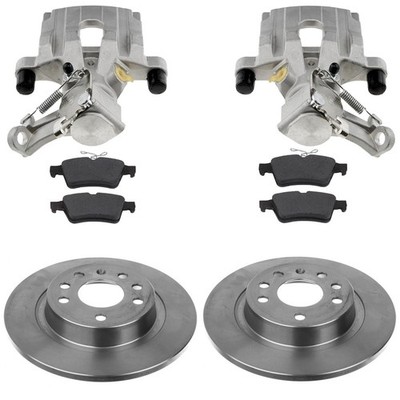 2 Bremssattel Bremsscheiben für Opel Vectra C Saab 9-3 hinten u Bremsbelagssatz