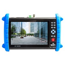 CCTV Camera Tester 7" IPS Touch Screen 6K 12mp IP Camera Tester CVBS Analog C...