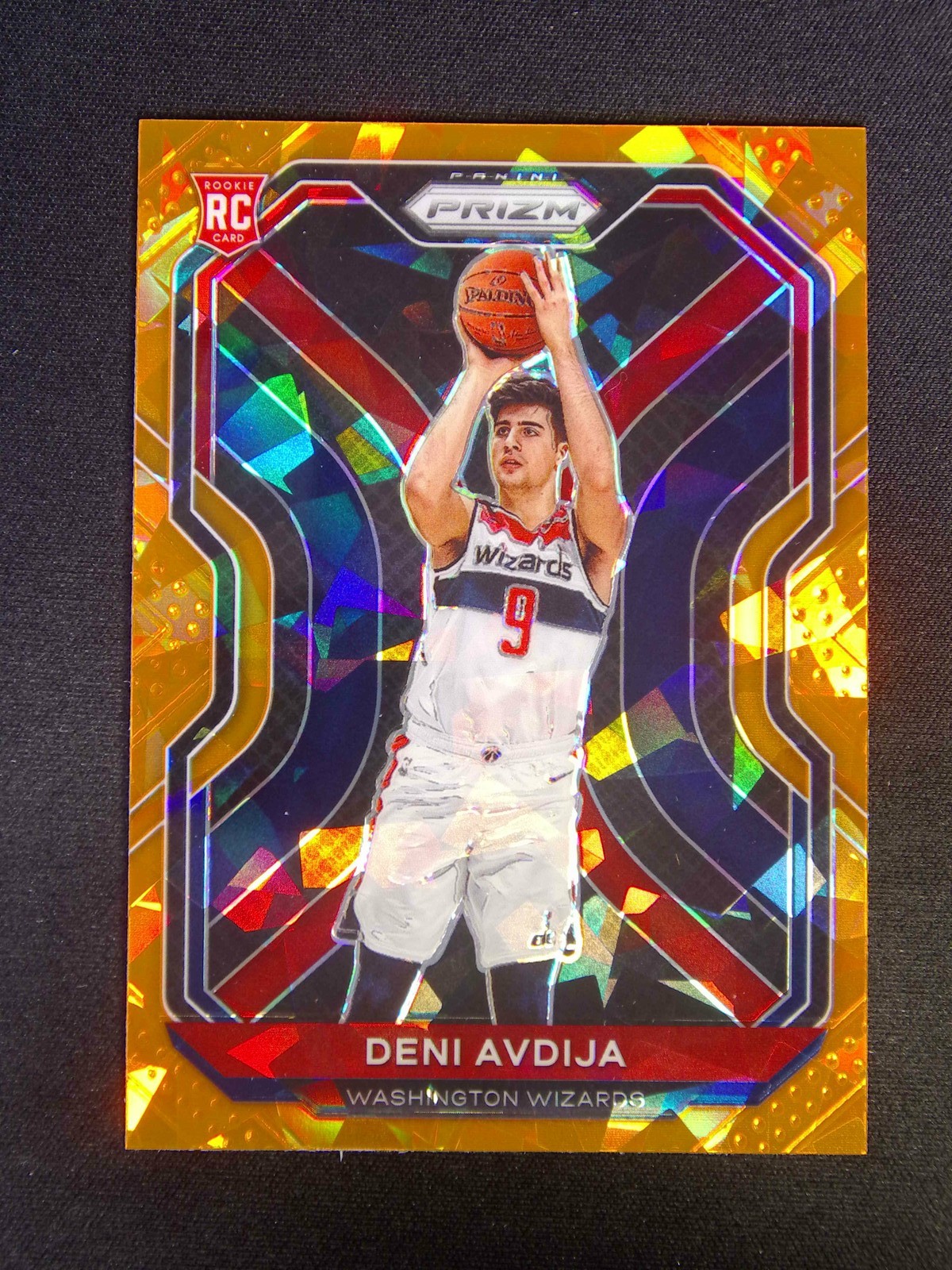 2020-21 Panini Prizm Deni Avdija #290 RC Rookie Orange Ice