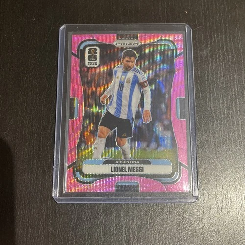 2026 Panini Prizm FIFA World Cup #10 Lionel Messi Pink Wave /45 Argentina 🔥