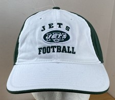 New York Jets Adjustable Cap Hat NFL Team Apparel White NFL NEW