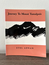 Etel Adnan - Journey to Mount Tamalpais - essay with drawings - First Edition