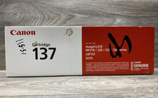 Genuine Canon 137 Black Toner Cartridge 9435B001 imageCLASS MF212w MF216n D570