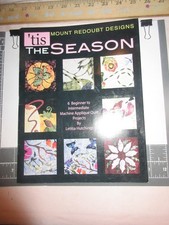 VTG. 'tis The Season~Quilting PB Book W. Patterns-Summer-Fall-Christmas-Spring