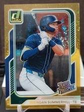 BRENDAN SUMMERHILL CLEAR CUT RATED PROSPECT GOLD  #9/10 - 2026 Donruss Baseball