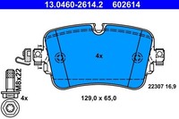 Bremsbelagsatz Scheibenbremse Hinterachse FüR Audi Vw A6 Allroad C8 Avant A7