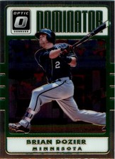 2017 Donruss Optic Dominators #D7 Brian Dozier - BB