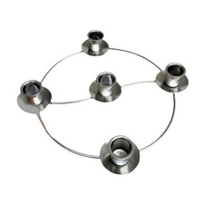 Advent Ring Candle Holder Desk Ornament for Birthday Dining Room Living Room