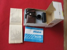Camera Vintage KGB,KIEV 303 Red SOVIET,SUBMINIATURE w/s lens.USSR,original box
