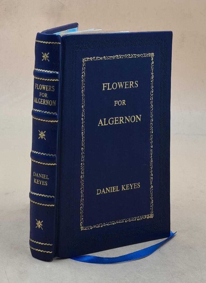 Flowers For Algernon By Keyes, Daniel [Premium Leather Bound Flowers For Algernon By Keyes, Daniel [Premium Leather Bound